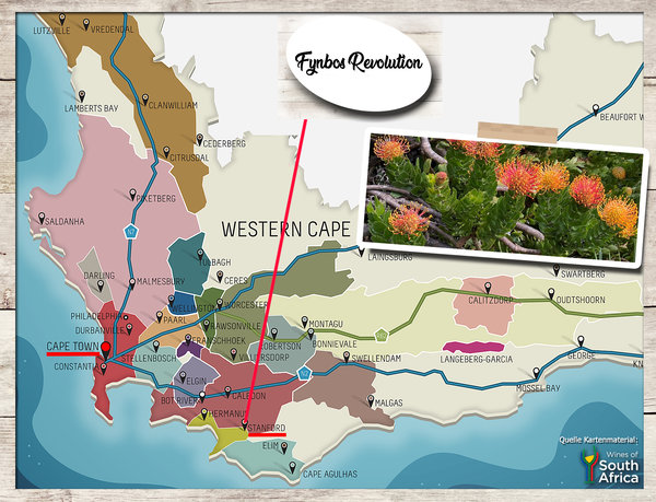 Fynbos Revolution- Karte